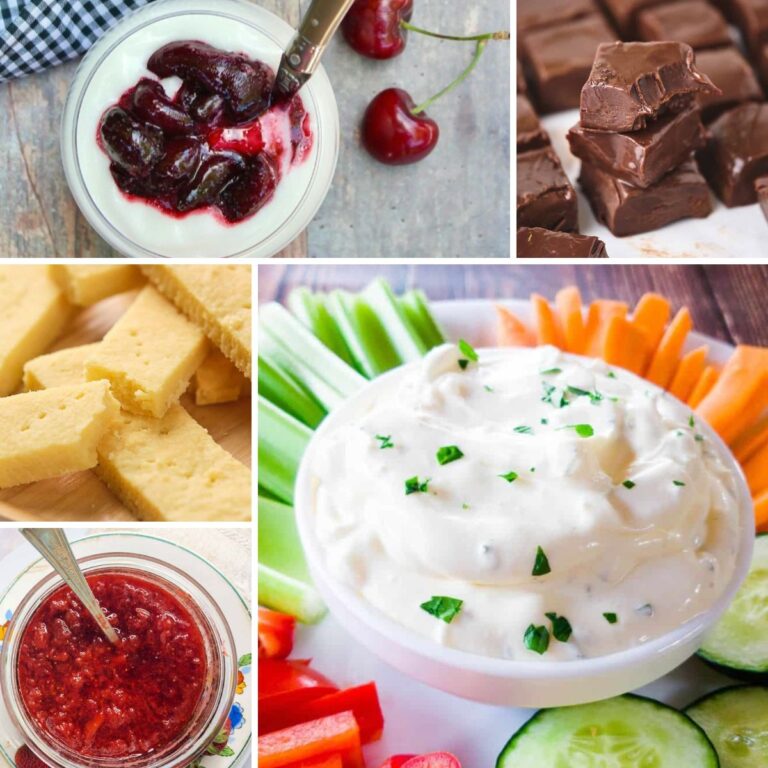 Collage of 3-ingredient recipes.