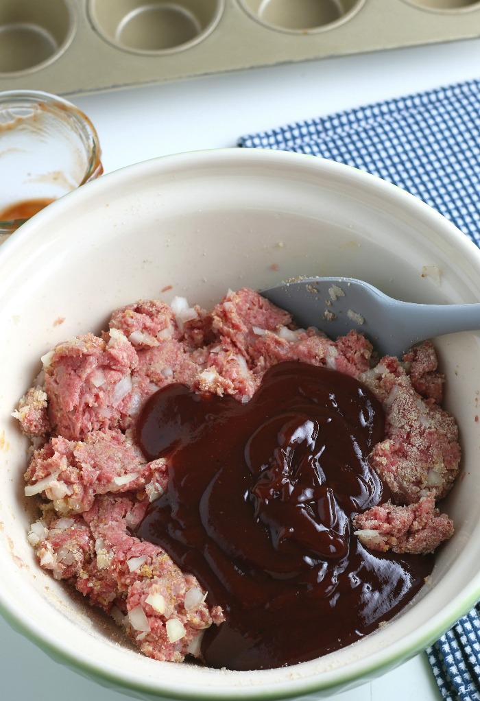 Next we add in the sauces and seasonings before we figure out how long do you bake meatloaf!