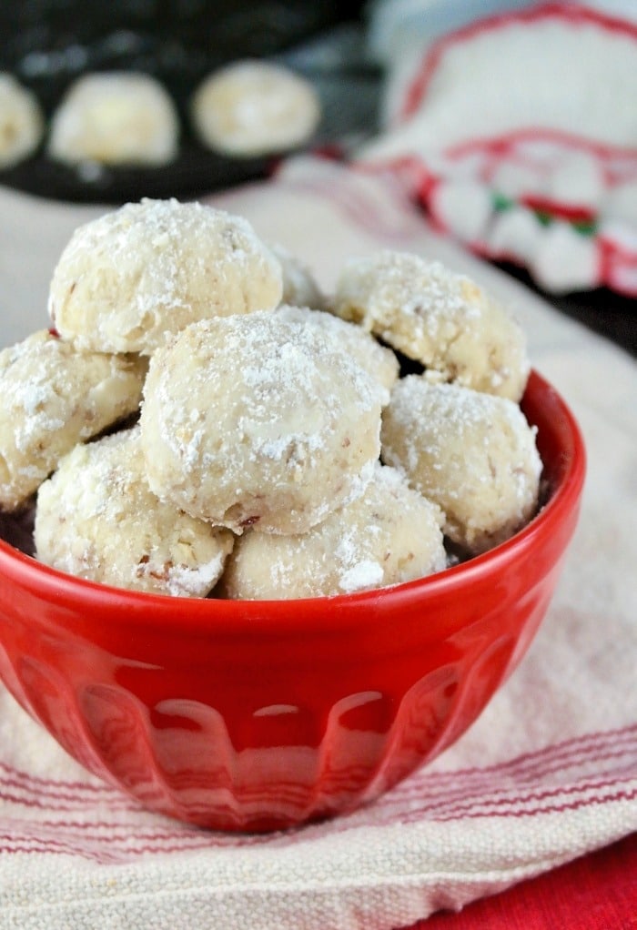 recipe for Mexican wedding cookies