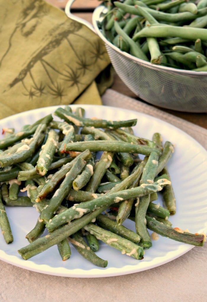 Parmesan Roasted Green Beans